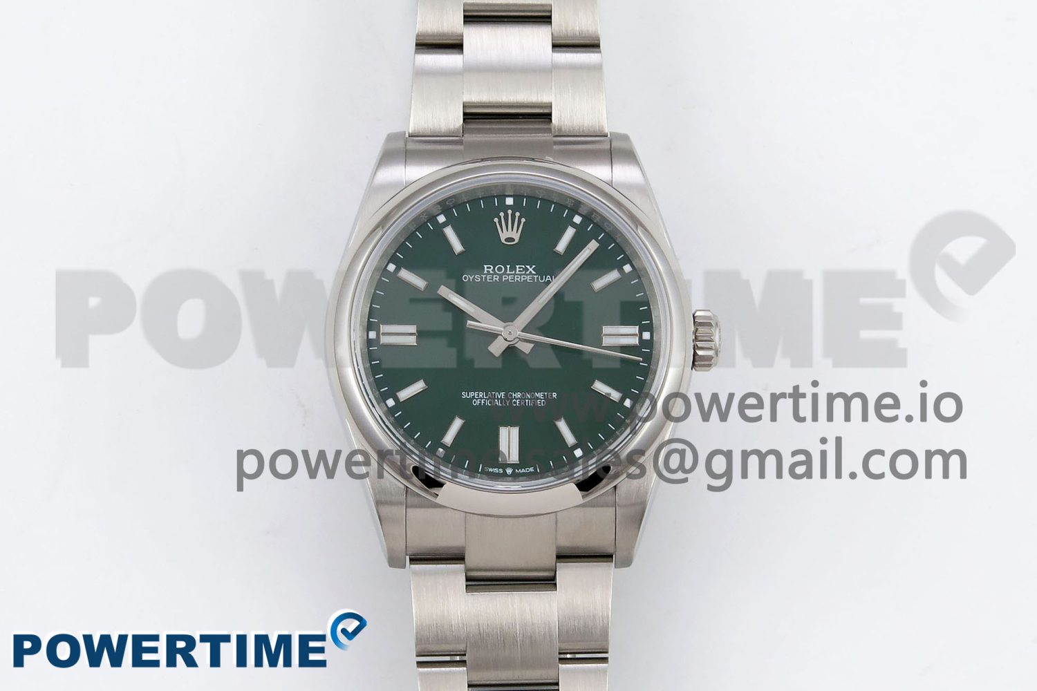 Oyster Perpetual 126000 36mm APF 1:1 Best Edition 904L Steel Green Dial VR3230 - Image 1