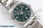 Oyster Perpetual 126000 36mm APF 1:1 Best Edition 904L Steel Green Dial VR3230 - Image 3