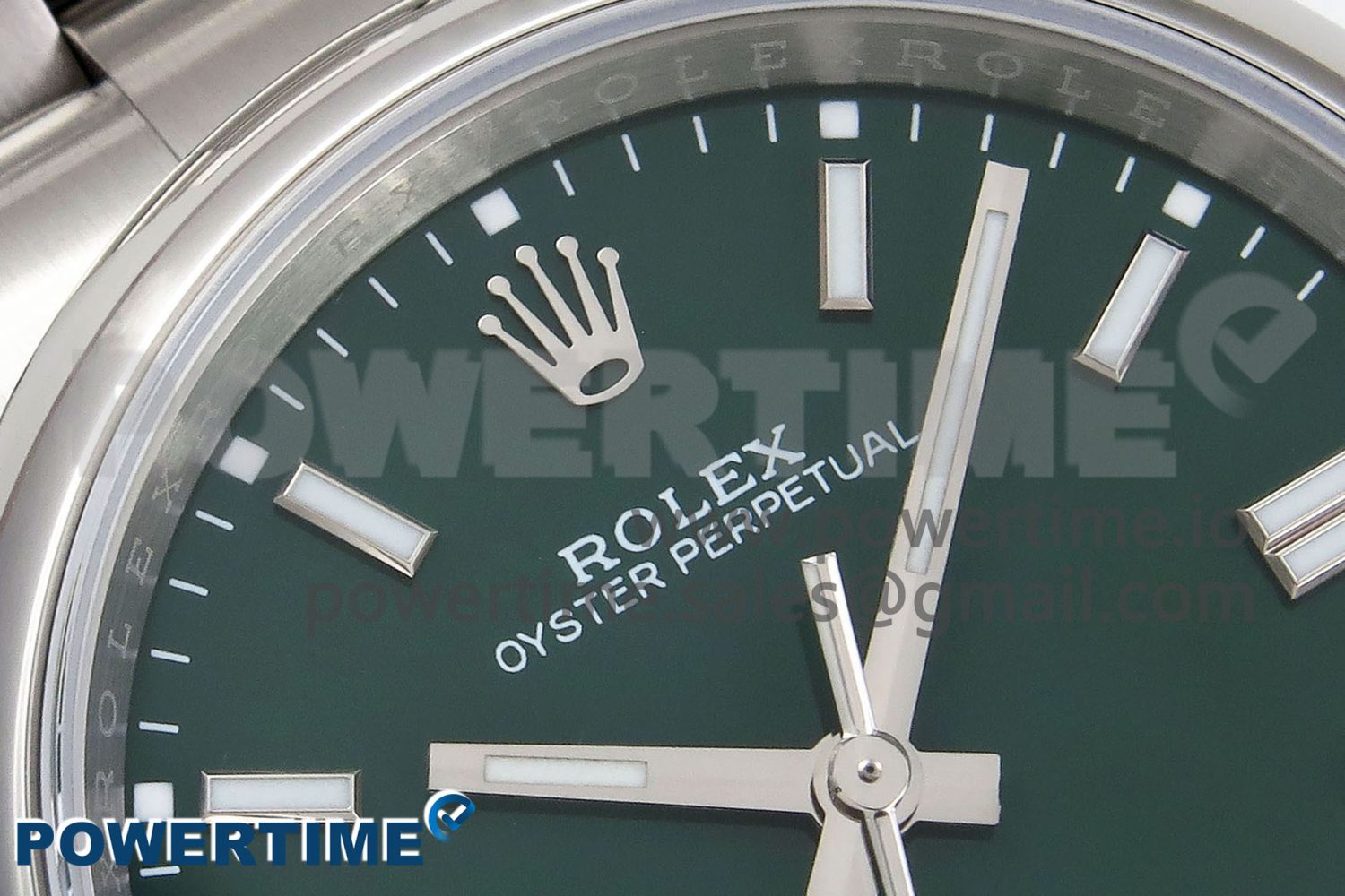 Oyster Perpetual 126000 36mm APF 1:1 Best Edition 904L Steel Green Dial VR3230 - Image 4