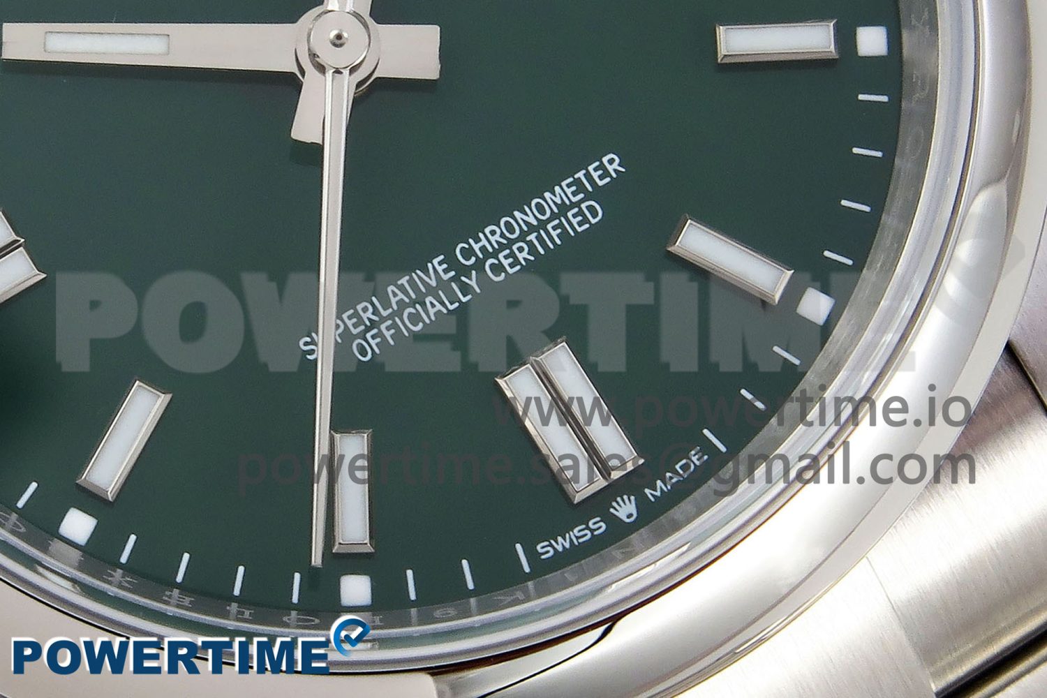 Oyster Perpetual 126000 36mm APF 1:1 Best Edition 904L Steel Green Dial VR3230 - Image 5