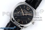 PAM1294 Radiomir 40mm VSF 1:1 Best Edition Black Dial on Black Leather Strap P900 - Image 2