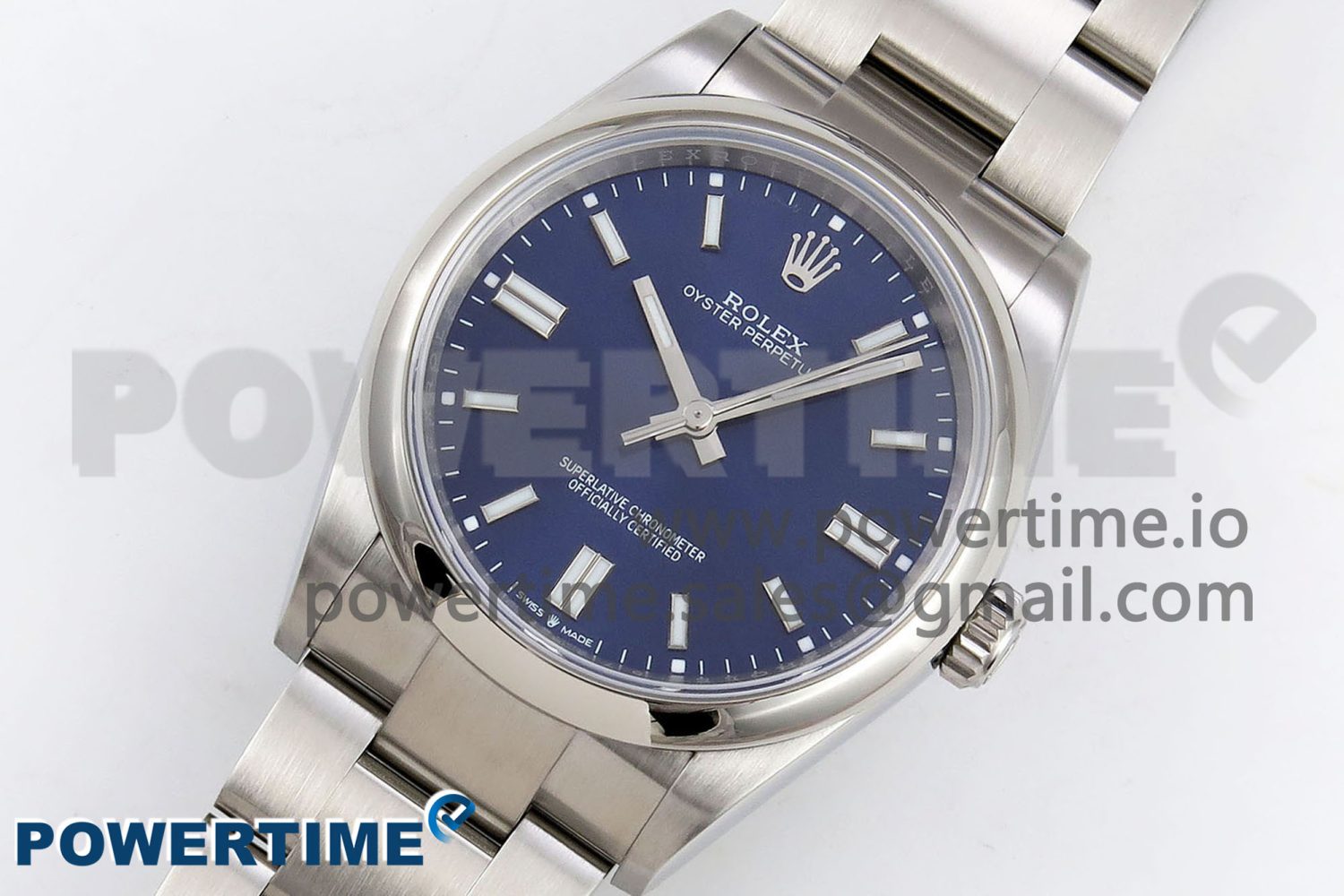 Oyster Perpetual 126000 36mm APF 1:1 Best Edition 904L Steel Blue Dial VR3230 - Image 2