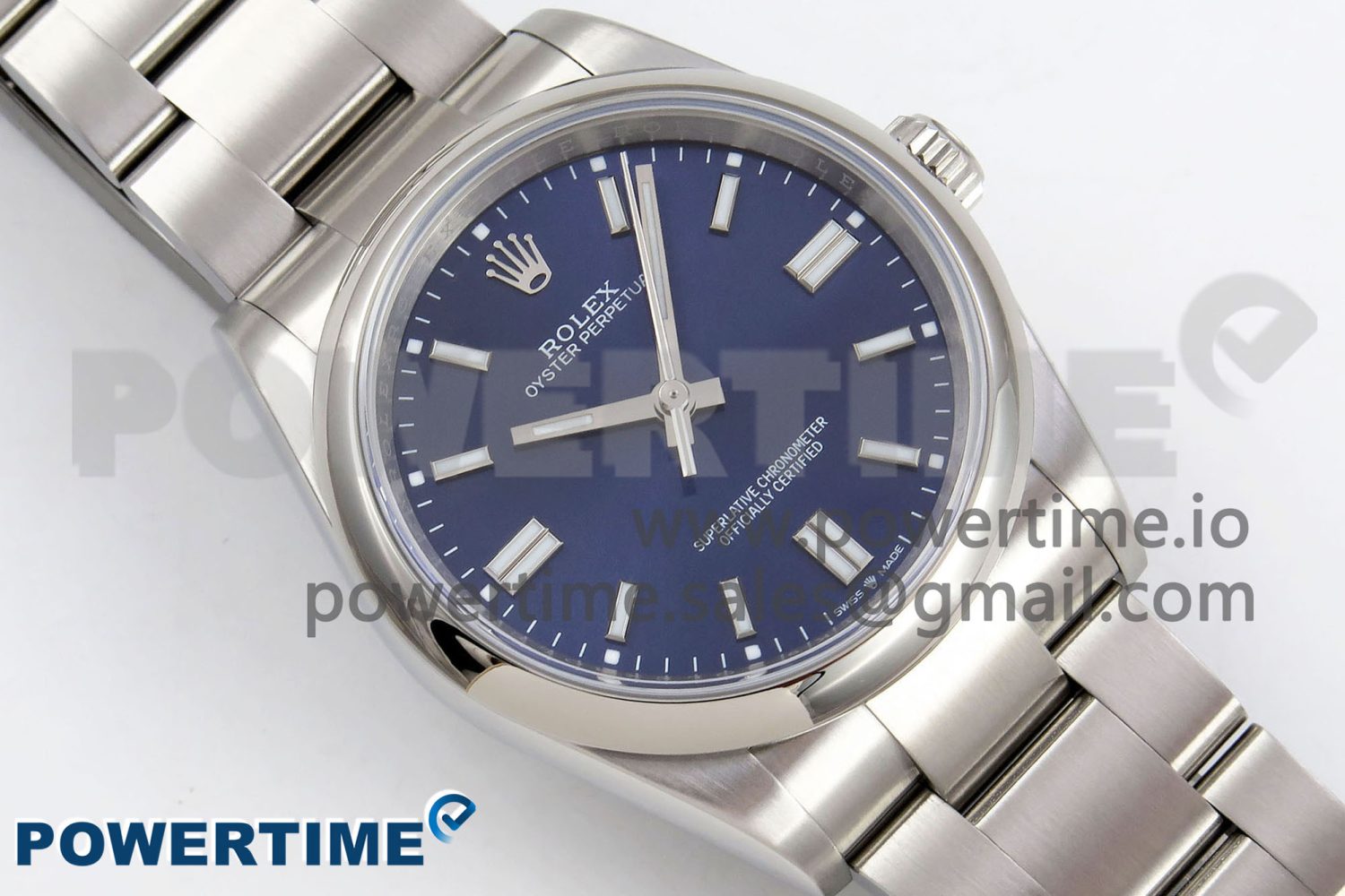 Oyster Perpetual 126000 36mm APF 1:1 Best Edition 904L Steel Blue Dial VR3230 - Image 3