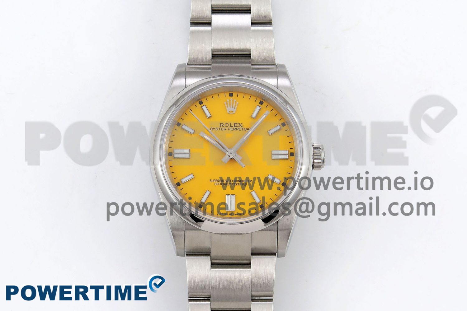 Oyster Perpetual 126000 36mm APF 1:1 Best Edition 904L Steel Yellow Dial VR3230 - Image 1