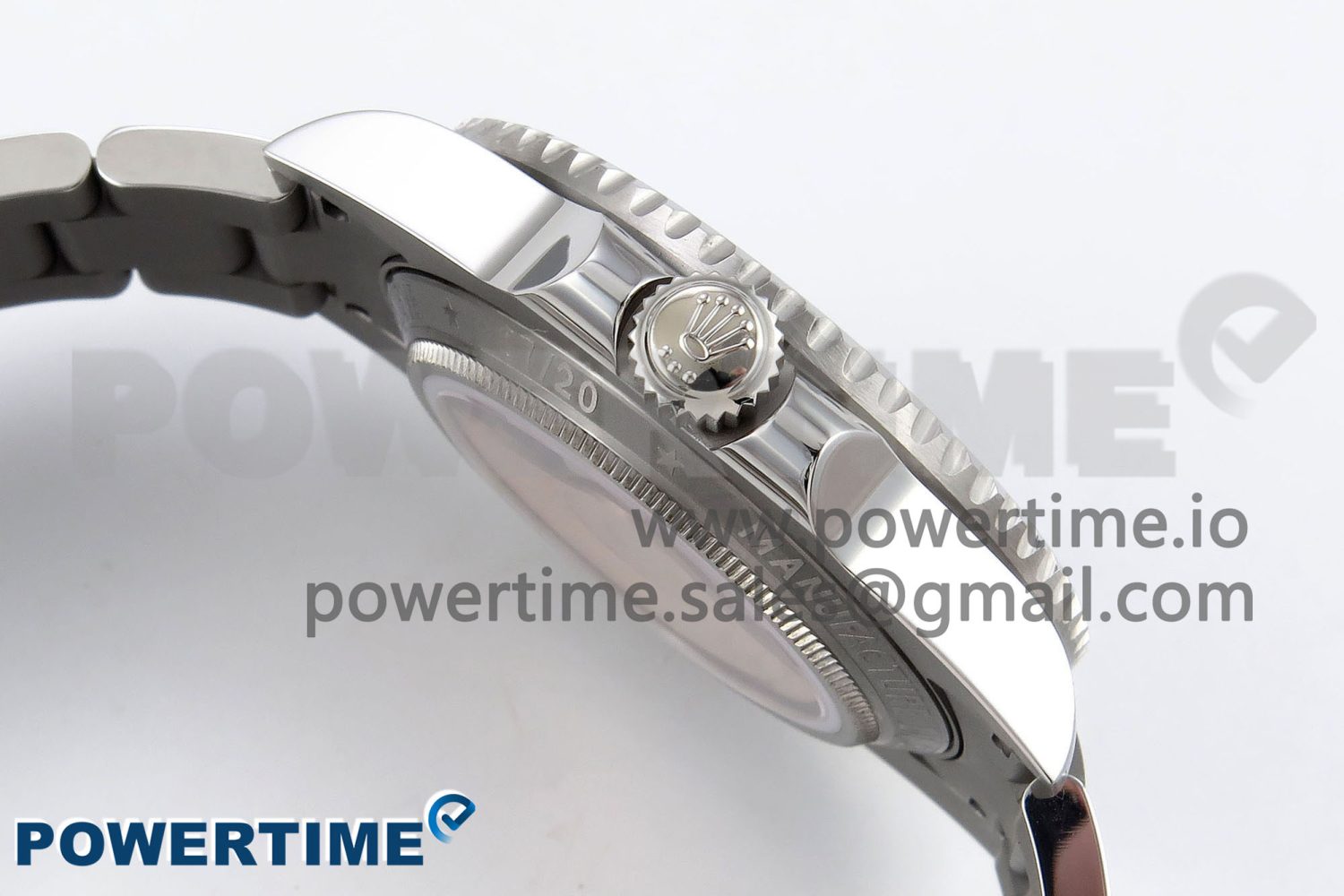 Submariner Sandblasted JDF Best Edition Blue Ceramic Bezel Blue Dial Dial on SS Bracelet SA3130 - Image 6