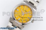 Oyster Perpetual 126000 36mm APF 1:1 Best Edition 904L Steel Yellow Dial VR3230 - Image 2