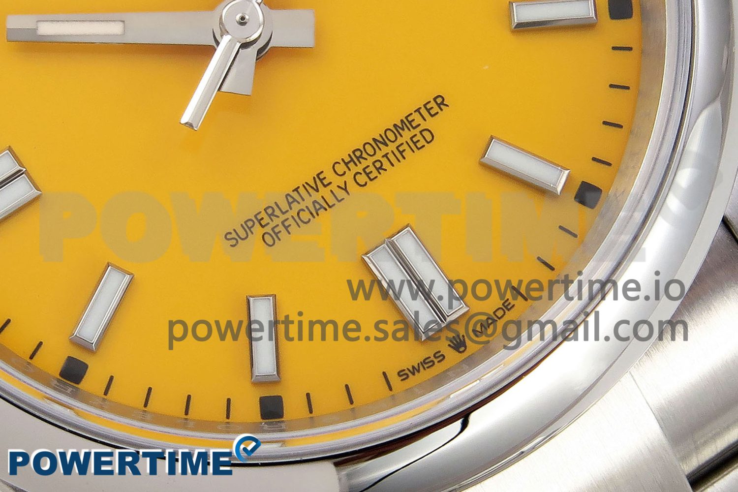 Oyster Perpetual 126000 36mm APF 1:1 Best Edition 904L Steel Yellow Dial VR3230 - Image 5