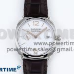 PAM1292 Radiomir 40mm VSF 1:1 Best Edition White Dial on Brown Leather Strap P900