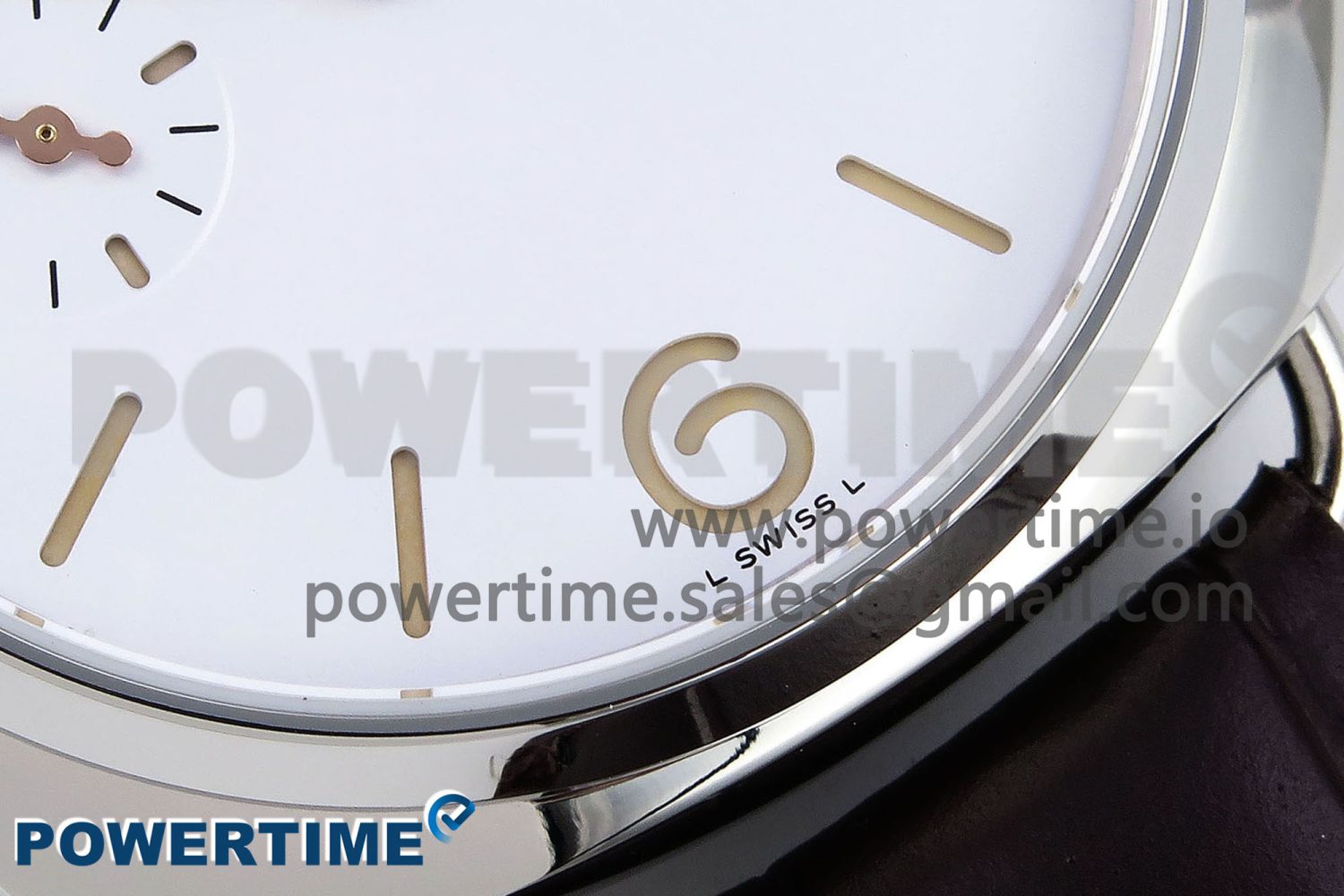 PAM1292 Radiomir 40mm VSF 1:1 Best Edition White Dial on Brown Leather Strap P900 - Image 5