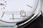 PAM1292 Radiomir 40mm VSF 1:1 Best Edition White Dial on Brown Leather Strap P900 - Image 5