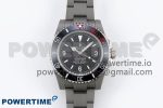 Submariner Sandblasted GMF Best Edition Black Ceramic Bezel Carbon Dial Dial on SS Bracelet SA3130