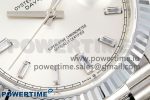 DayDate 40 SS JDF 904L Steel White MOP Crystal Dial on President Bracelet VR3255 V3 (Gain Weight) - Image 5