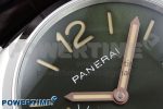 PAM1329 Luminor Due 42mm VSF 1:1 Best Edition Green Dial on Brown Leather Strap P900 - Image 4