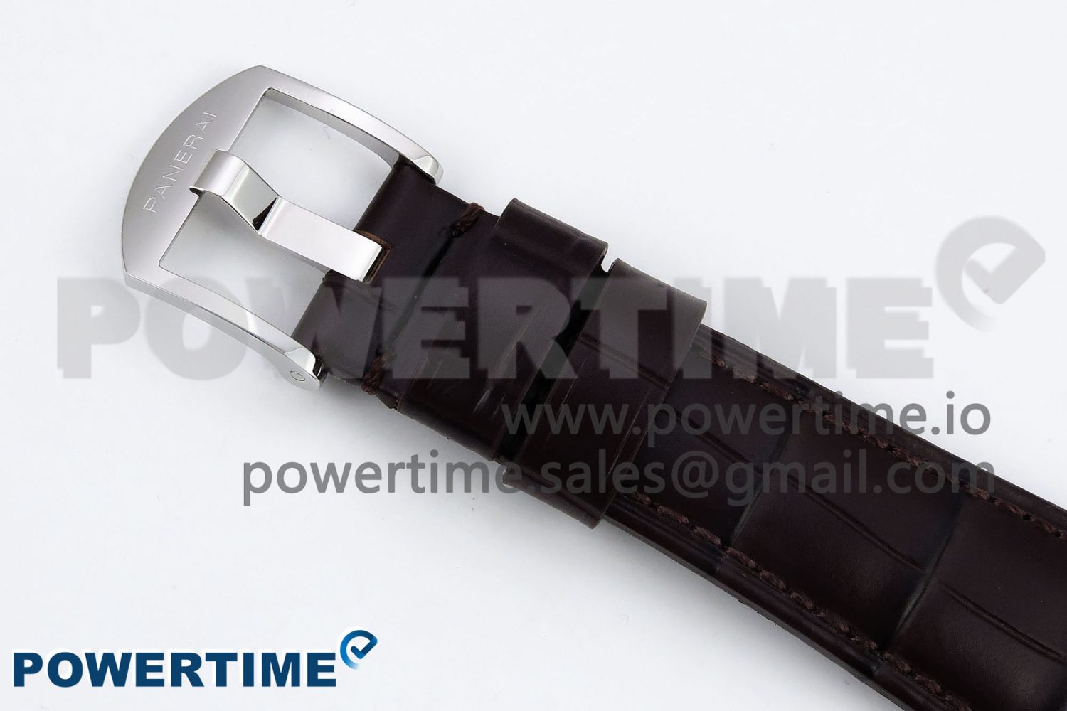 PAM1329 Luminor Due 42mm VSF 1:1 Best Edition Green Dial on Brown Leather Strap P900 - Image 12