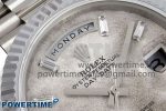 DayDate 40 SS JDF 904L Steel Moon Crystal Dial on President Bracelet VR3255 V3 (Gain Weight) - Image 4