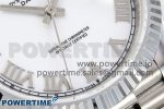 DayDate 40 SS JDF 904L Steel White Roman Dial on President Bracelet VR3255 V3 (Gain Weight) - Image 5