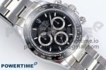 2023 Daytona 126500 QF 1:1 Best Edition 904L Steel Black Dial on SS Braclet SA4131 - Image 3