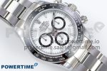 2023 Daytona 126500 QF 1:1 Best Edition 904L Steel White Dial on SS Braclet SA4131 - Image 3