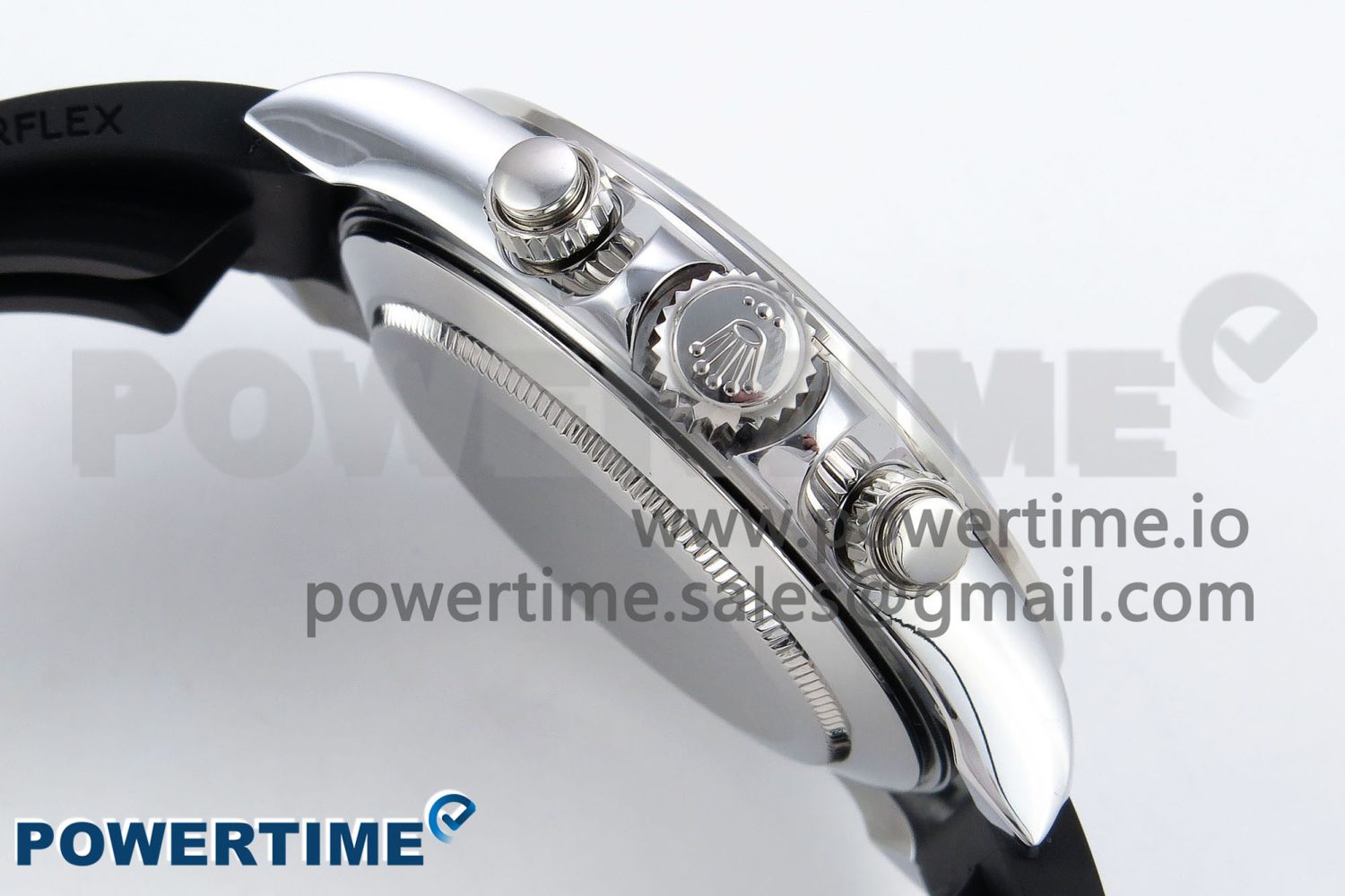 2023 Daytona 126519 QF 1:1 Best Edition 904L Steel Gray Dial on Oysterflex Strap SA4131 (Gain Weight) - Image 6