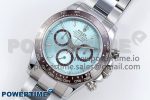 2023 Daytona 126506 QF 1:1 Best Edition 904L Steel Ice Blue Dial on SS Braclet SA4131 (Gain Weight) - Image 2