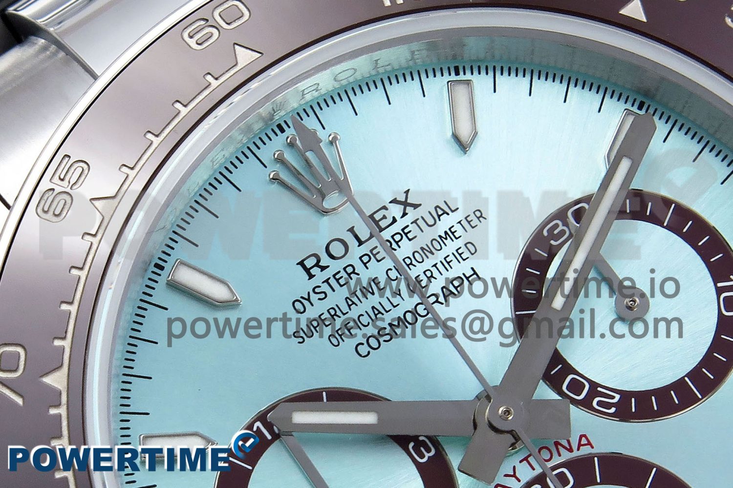 2023 Daytona 126506 QF 1:1 Best Edition 904L Steel Ice Blue Dial on SS Braclet SA4131 (Gain Weight) - Image 4