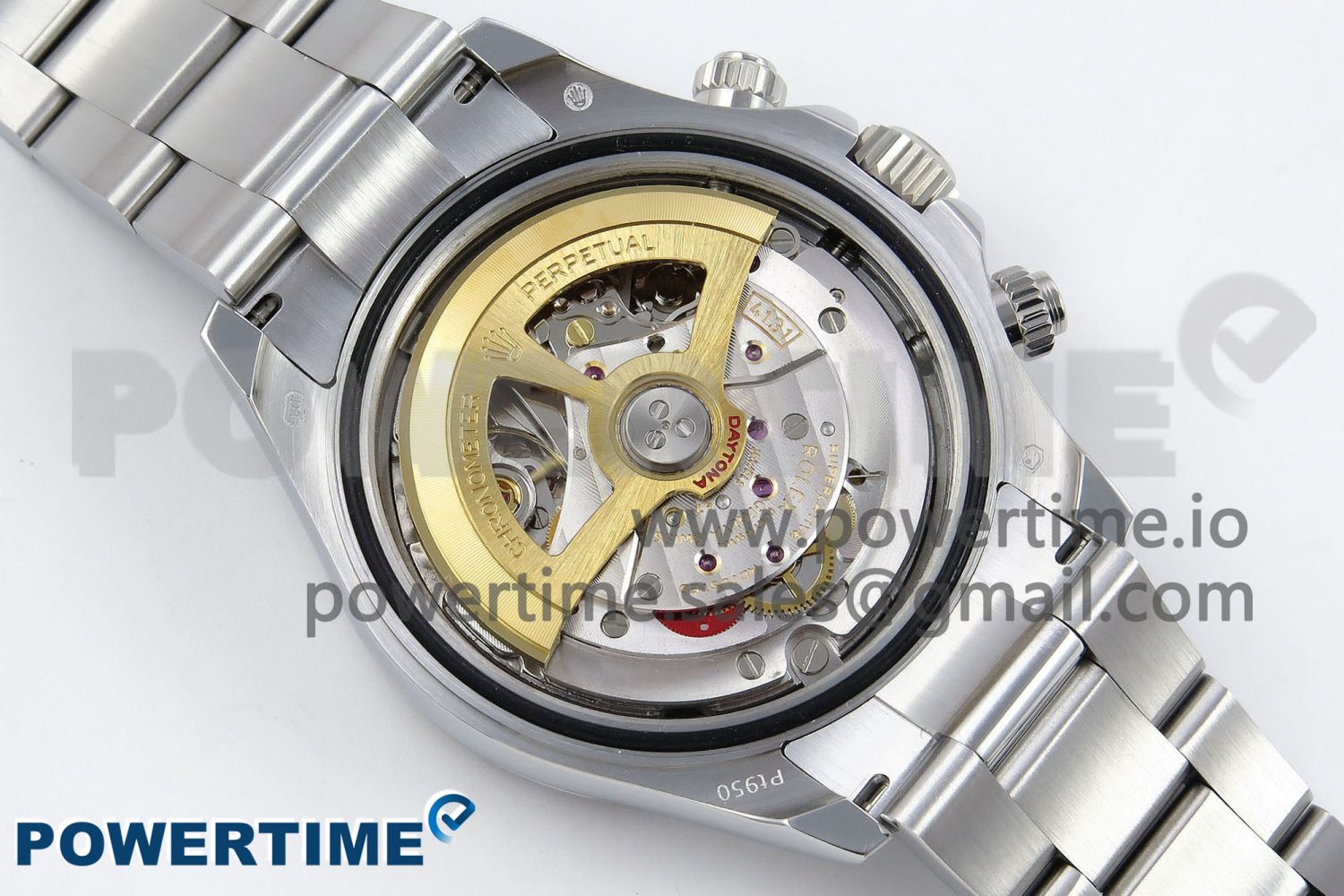 2023 Daytona 126506 QF 1:1 Best Edition 904L Steel Ice Blue Crystal Dial on SS Bracelet SA4131 (Gain Weight) - Image 10