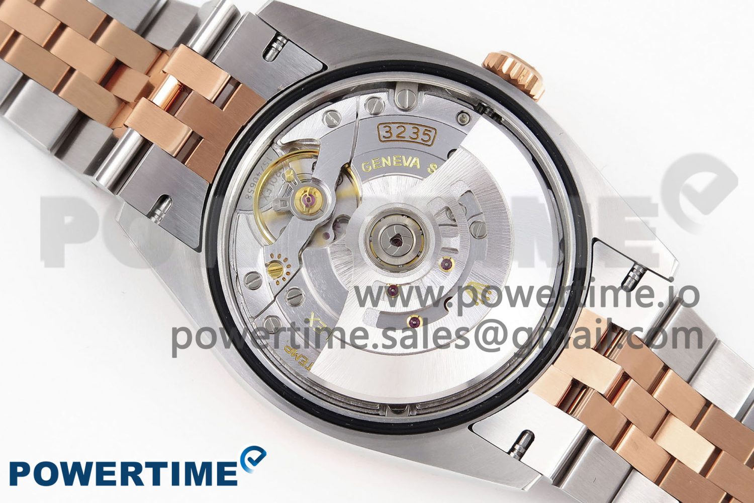 DateJust 36 SS 126281rbr VSF 1:1 Best Edition 904L Steel RG Roman Dial on Jubilee Bracelet VS3235 - Image 6