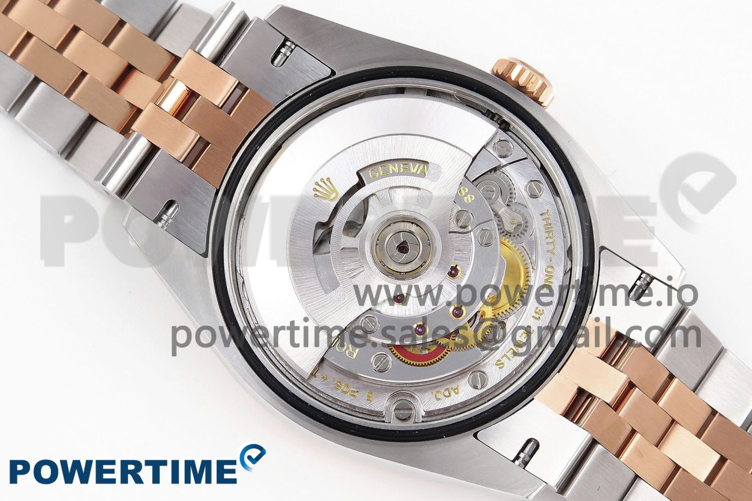 DateJust 36 SS 126281rbr VSF 1:1 Best Edition 904L Steel RG Roman Dial on Jubilee Bracelet VS3235 - Image 7
