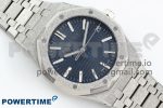 Royal Oak 41mm 15500 SS APSF 1:1 Best Edition Blue Textured Dial on SS Bracelet SA4302 Super Clone - Image 3