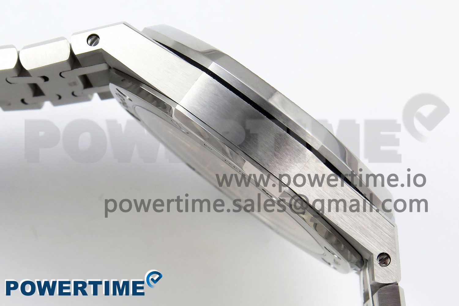 Royal Oak 41mm 15500 SS APSF 1:1 Best Edition White Textured Dial on SS Bracelet SA4302 Super Clone - Image 7