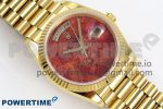 Day Date 36 YG RAF Best Edition Rock Dial on YG Bracelet A2836 - Image 3
