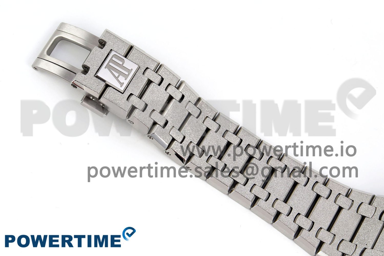 Royal Oak 41mm 15500 SS APSF 1:1 Best Edition White Textured Dial on SS Bracelet SA4302 Super Clone - Image 12
