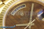 Day Date 36 YG RAF Best Edition Brown Wave Dial on YG Bracelet A2836 - Image 4