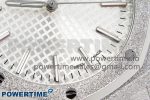 Royal Oak 41mm 15500 SS APSF 1:1 Best Edition White Textured Dial on SS Bracelet SA4302 Super Clone - Image 5
