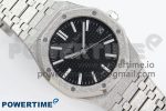 Royal Oak 41mm 15500 SS APSF 1:1 Best Edition Black Textured Dial on SS Bracelet SA4302 Super Clone - Image 3