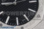 Royal Oak 41mm 15500 SS APSF 1:1 Best Edition Black Textured Dial on SS Bracelet SA4302 Super Clone - Image 5