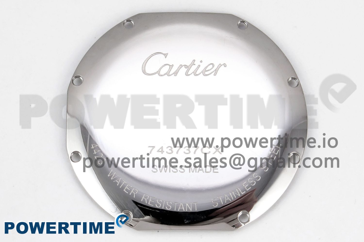 Ronde De Cartier 29mm DRF 1:1 Best Edition Sandblasted Silver-Plated White Dial on Black Leather Strap Ronda Quartz - Image 12
