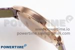 Ronde Louis Cartier 29mm RG DRF 1:1 Best Edition Sandblasted Beige Dial on Purple Leather Strap Ronda Quartz - Image 7
