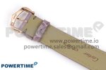 Ronde Louis Cartier 29mm RG DRF 1:1 Best Edition Sandblasted Beige Dial on Purple Leather Strap Ronda Quartz - Image 13