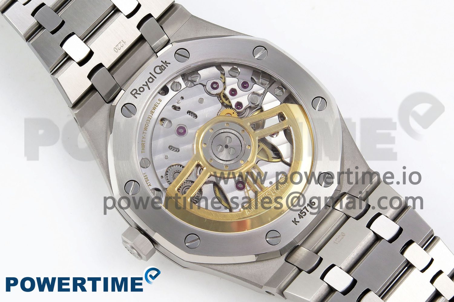 Royal Oak 41mm 15500 SS APSF 1:1 Best Edition Green Textured Dial on SS Bracelet SA4302 Super Clone - Image 8