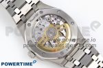 Royal Oak 41mm 15500 SS APSF 1:1 Best Edition Green Textured Dial on SS Bracelet SA4302 Super Clone - Image 8