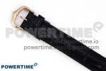 Ronde Louis Cartier 29mm RG DRF 1:1 Best Edition Sandblasted Beige Dial Diamonds Bezel on Black Leather Strap Ronda Quartz - Image 13
