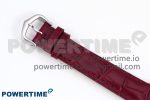 Santos Dumont 27.5mm SS AF 1:1 Best Edition Silver Dial on Red Croco Strap A157 - Image 10