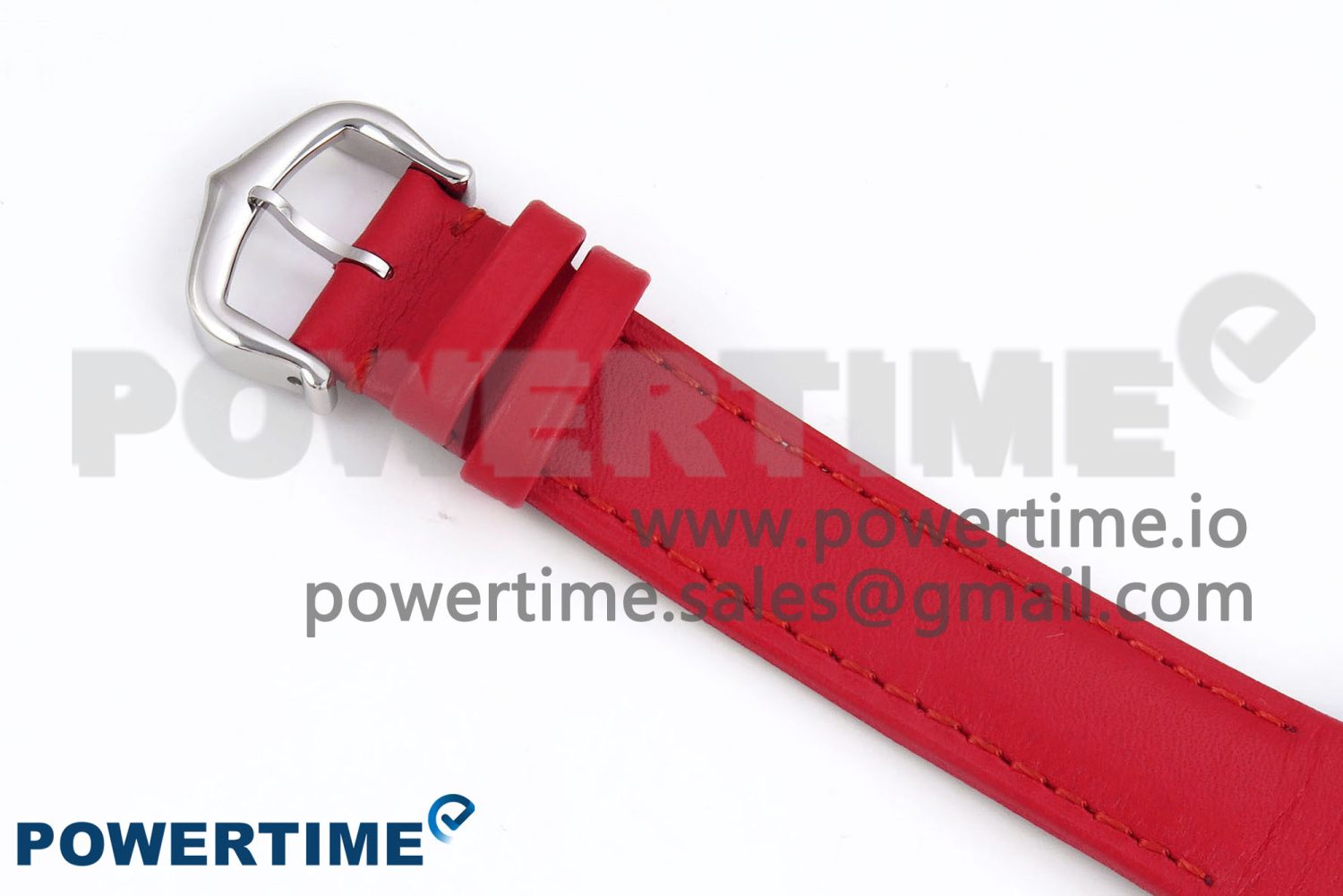 Santos Dumont 27.5mm SS/RG AF 1:1 Best Edition Silver Dial on Red Leather Strap A157 - Image 13