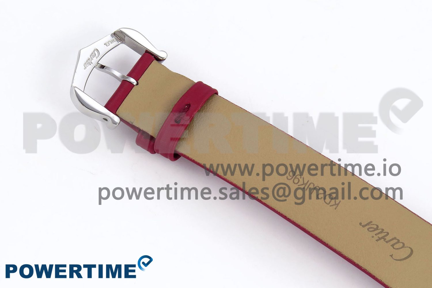 Santos Dumont 27.5mm SS/RG AF 1:1 Best Edition Silver Dial on Red Fabric Strap A157 - Image 13