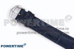 Santos Dumont 27.5mm SS/RG AF 1:1 Best Edition Silver Dial on Blue Croco Strap A157 - Image 8