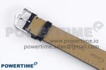 Santos Dumont 27.5mm SS/RG AF 1:1 Best Edition Silver Dial on Blue Croco Strap A157 - Image 9