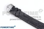 Santos Dumont 27.5mm SS/RG AF 1:1 Best Edition Silver Dial on Gray Croco Strap A157 - Image 8