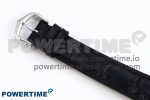 Santos Dumont 27.5mm SS AF 1:1 Best Edition Silver Dial on Black Croco Strap A157 - Image 11