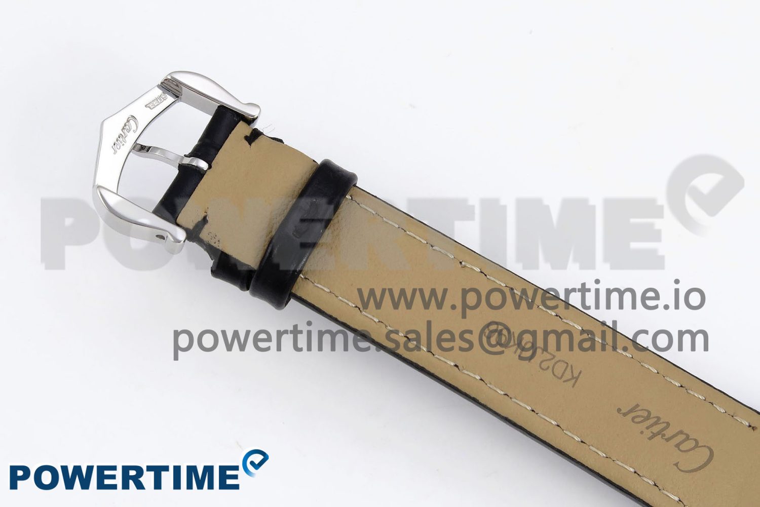 Santos Dumont 27.5mm SS AF 1:1 Best Edition Silver Dial on Black Croco Strap A157 - Image 10